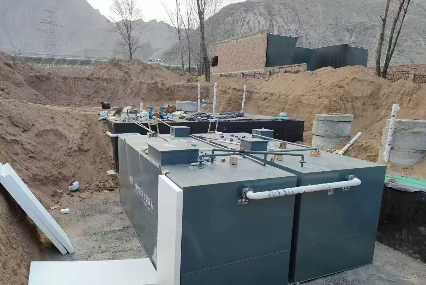 怀仁一体化污水处理设备